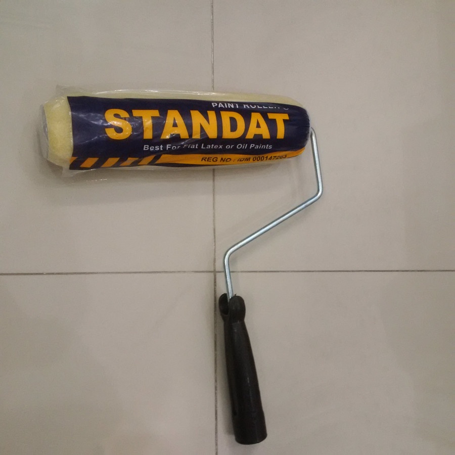 Paint Roller Kuas Roll 9 inch - Kuas Cat Tembok Komplit Dengan Gagangnya