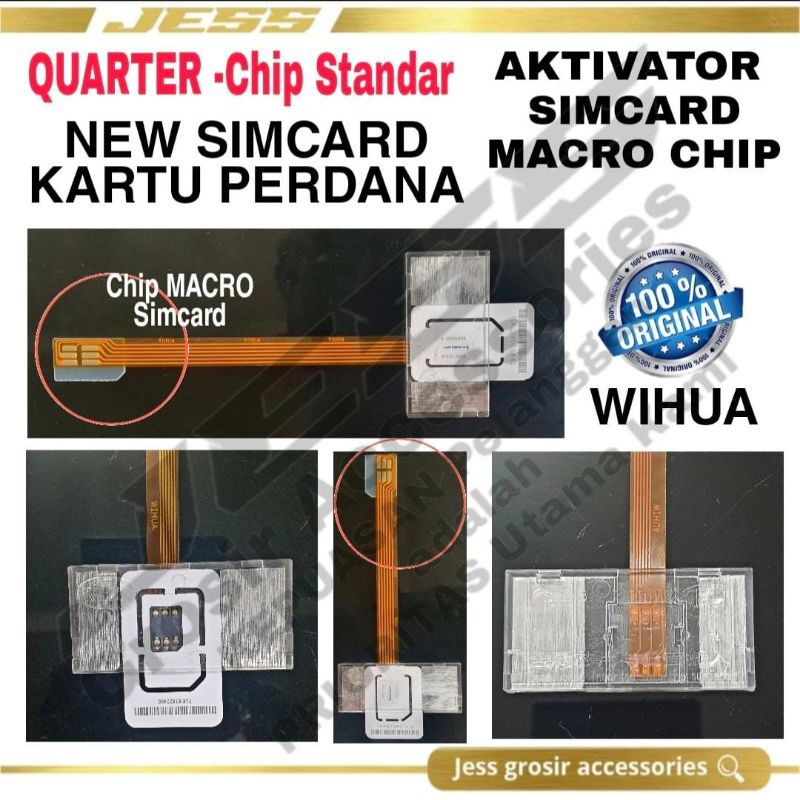 Aktivator NEW Mini Simcard Wihua Aktifator Sim card Activator Kartu MACRO Chip Modem
