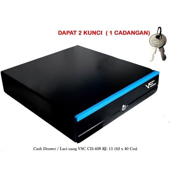 Cashdrawer Cash Drawer Laci Kasir Otomatis MESIN KASIR RJ11 CD 408 7Biill