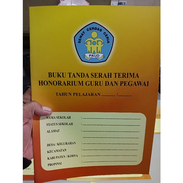 

buku administrasi PAUD isi 10 revisi terbaru