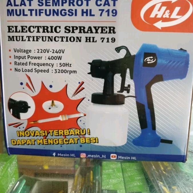 <<<<<] H&L Electric Sprayer Multifunction HL 719