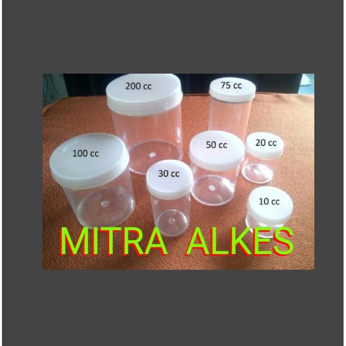 Pot 10 cc. Pot plastik 10cc. Pot Saleb 10ml. Pot urine 10 ml. Pot 10ml