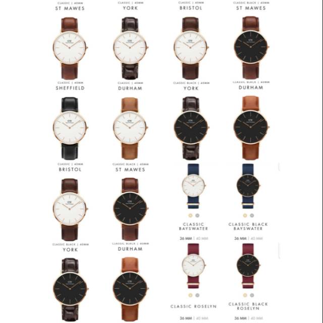 JAM DANIEL WELLINGTON/DW 100% ORI