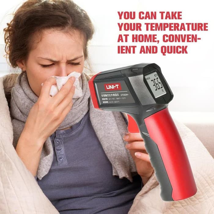 Thermometer Infrared Non Kontak UNIT-T UT302H Infrared Digital