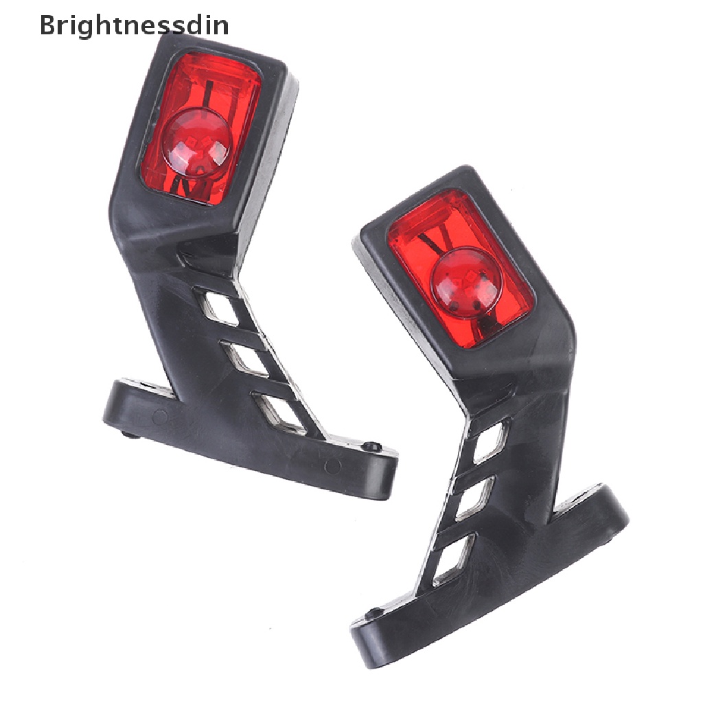 2pcs Lampu Indikator Samping Led 12 / 24v Untuk Truk Trailer