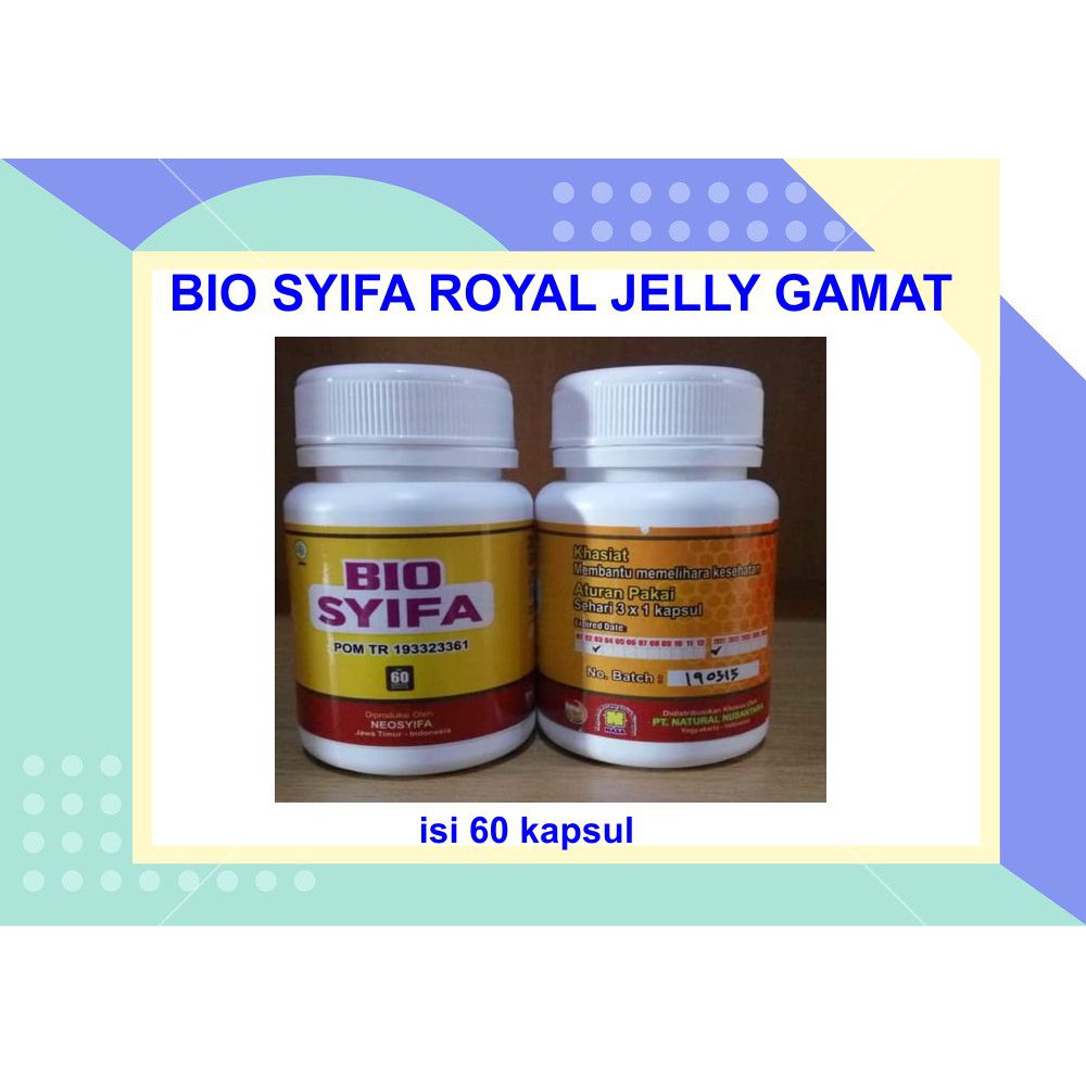 BIO SYIFA ROYAL JELLY GAMAT