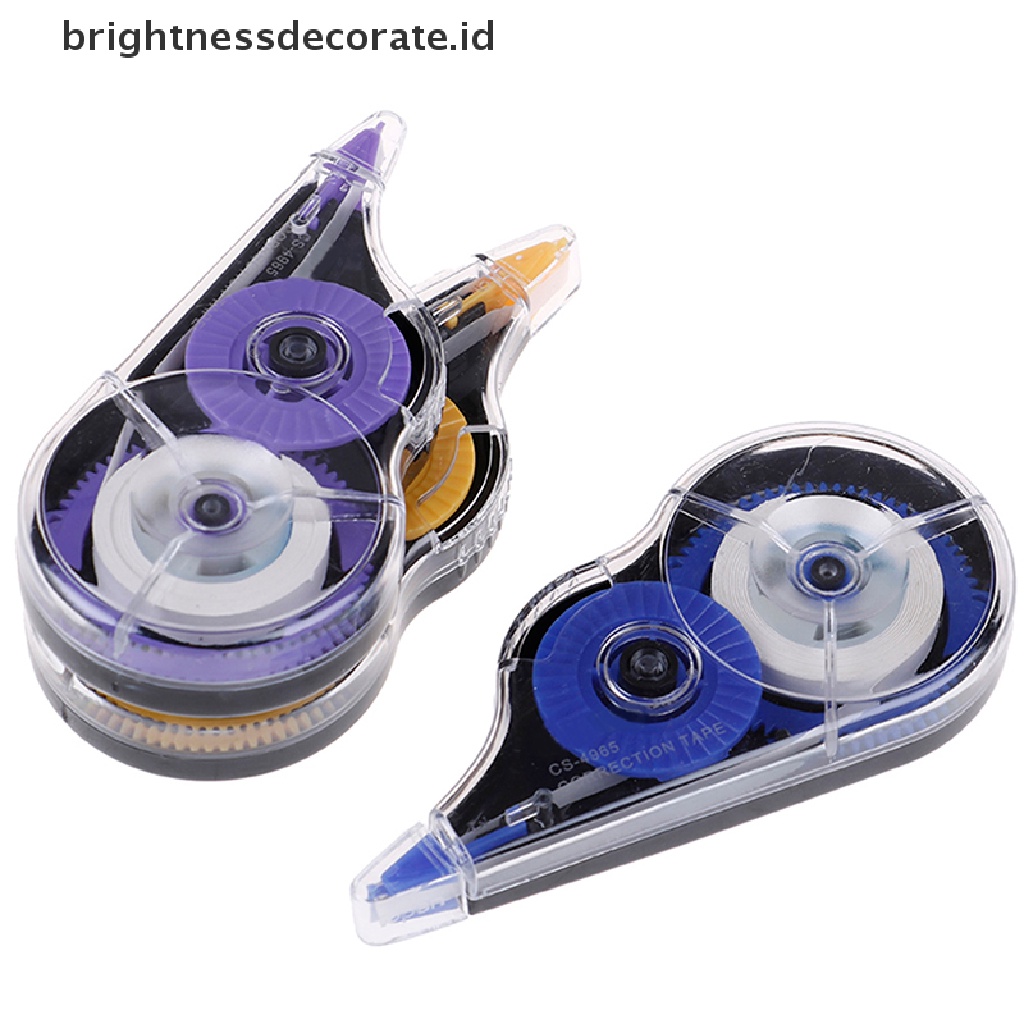 (Birth) 1pc Correction Tape / Tip Ex Kertas Panjang 8m Untuk Sekolah / Kantor (Id)