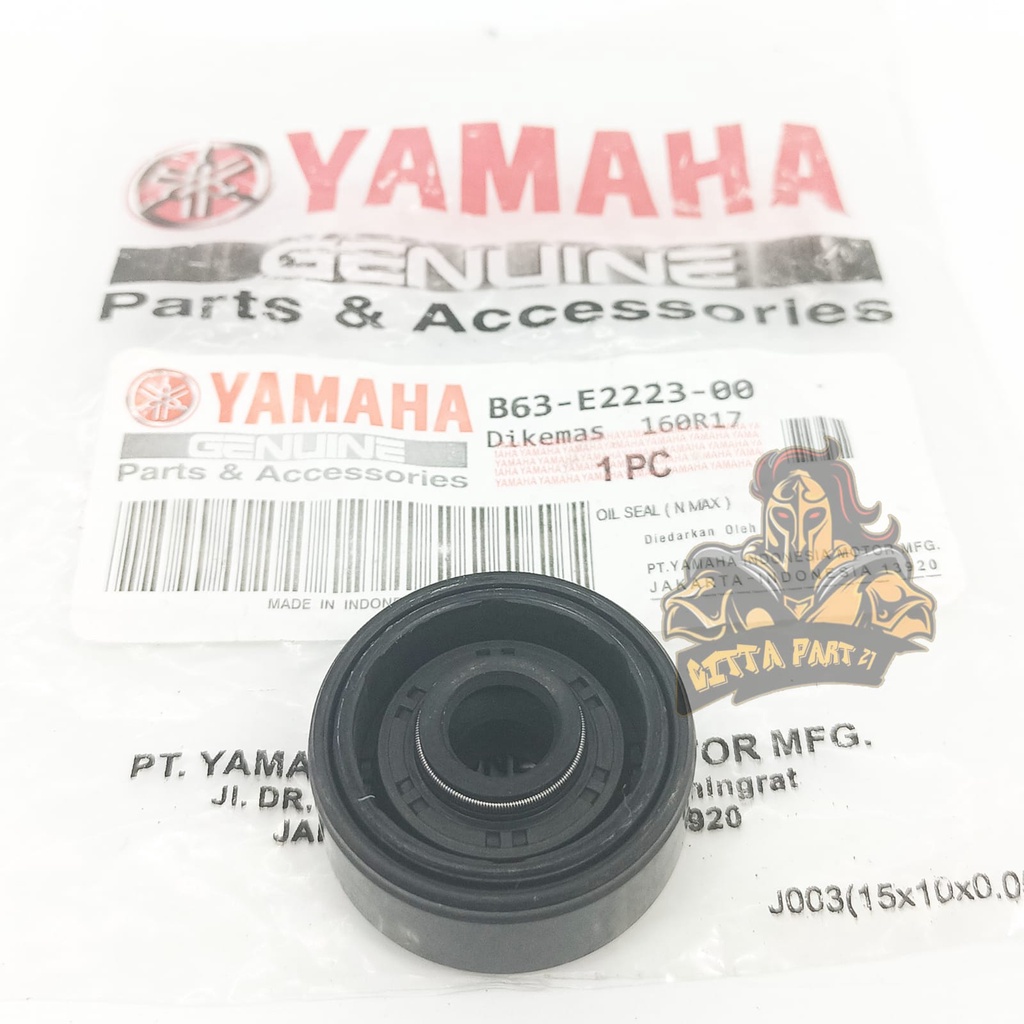 OLI SEAL WATER PUMP YAMAHA B63 KUALITAS ASLI ORIGINAL YAMAHA YGP PRESISI KARET BERKUALITAS TIDAK MUDAH KERAS TAHAN PANAS DAN TIDAK NGEMBANG DAN DIJAMIN AWET NMAX AEROX LEXI