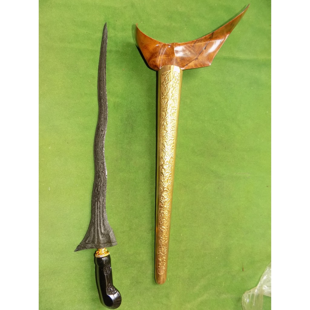 keris pandawa pamor kulit semangka era mataram tua