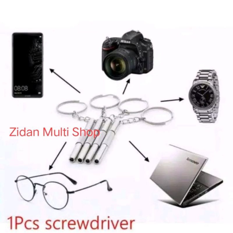 Obeng Kecil Kacamata, Obeng 3in1