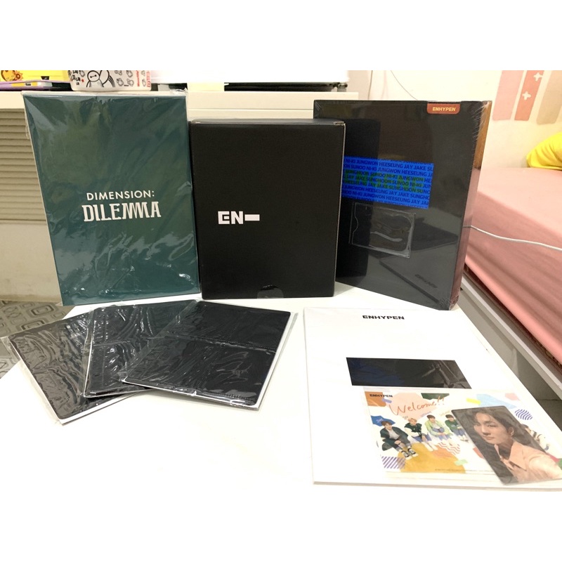 Ready Stock Merch Enhypen, Binder Enhypen, Engene Kit 2, Fleet Japan Official