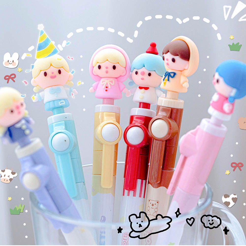 Populer Gel Pulpen Kreatif Kawaii Perlengkapan Menulis Unzip Hadiah Alat Tulis Kartun Pensil