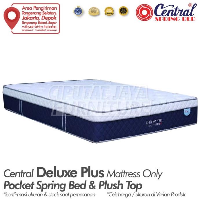 Central Deluxe Plus - Spring Bed - 160 x 200 cm