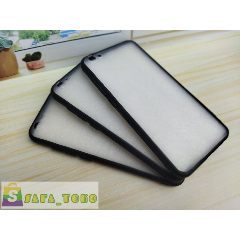 Case Fuze Vivo Y65 / Vivo 1719 Semi Hardcase Transparan