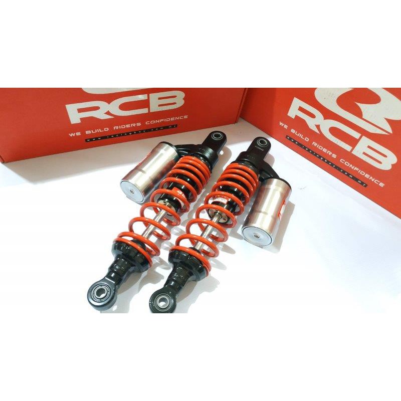 SHOCK BELAKANG RCB RX KING  TIGER BLADE 320 mm MB2 ORIGINAL MERAH