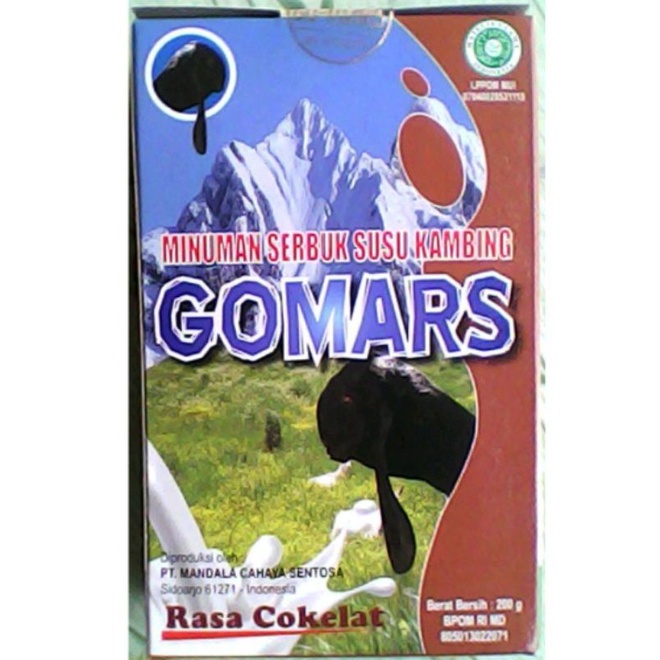 

Susu Kambing Etawa GOMARS rasa coklat 200G