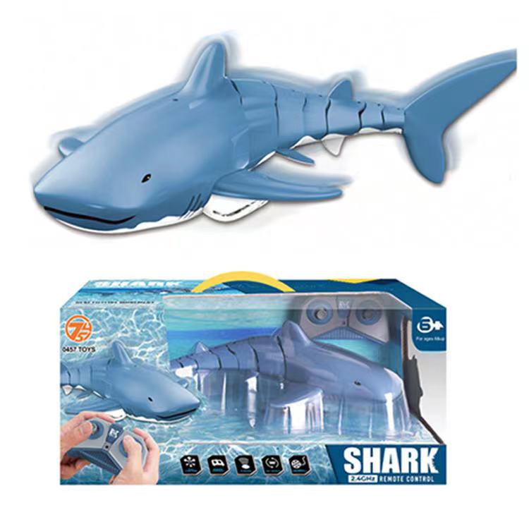 Mainan Remot Kontrol Ikan Hiu | RC Shark Remote Control Edukatif