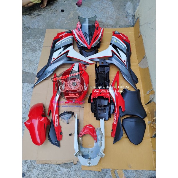 Cover Body Bodi Fullset Fulset Full Set New CBR 150 R 150R CBR150 NCBR CBR150R Facelift LED Baru Ter