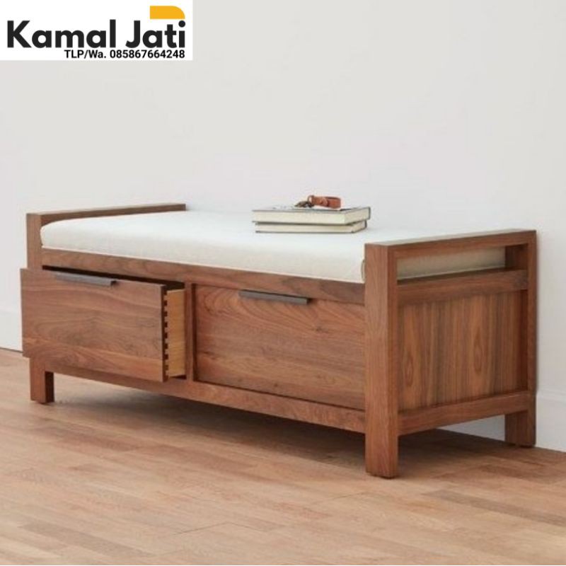 Storage Bench kayu jati Berkualitas (sofa,Nakas,bufet)