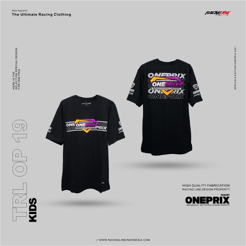 Kaos Anak RacingLine Original Oneprix TRL 19 Kids