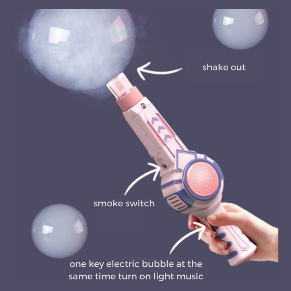 Smoke Bubble Sword / Smoke Bubble Gun / Bubble Smoke Spray Kids Toy