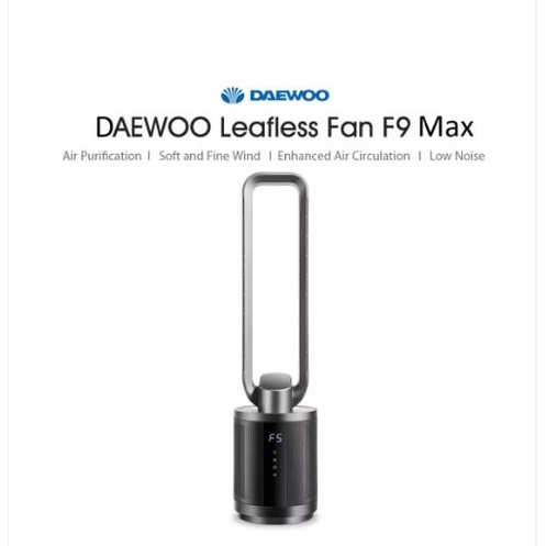 Youpin Daewoo Leafless Fan F9 Max with Air Purification kipas angin
