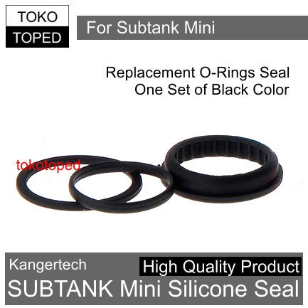 Silicon O-Ring Seal SUBTANK Mini | Black | replacement karet ring set