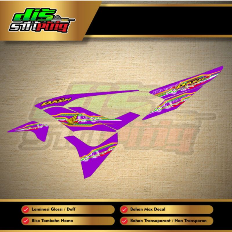 Striping Blade 2007 2008 Transparan Hologram