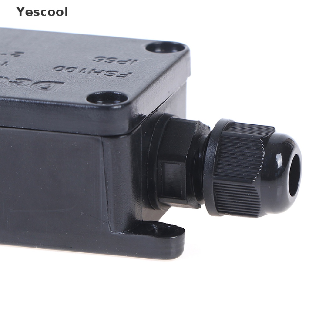 Yescool Junction Box Konektor Kabel 2 Arah Anti Air IP66 Dengan Terminal 450V Untuk Outdoor