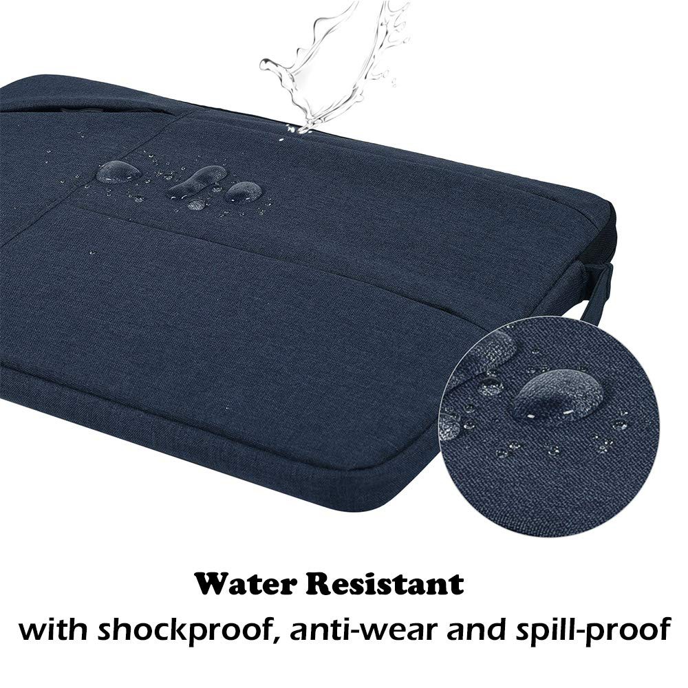 Tas Laptop Jinjing sleeve 15.6inch Waterproof ROG Alianware-Dark blue