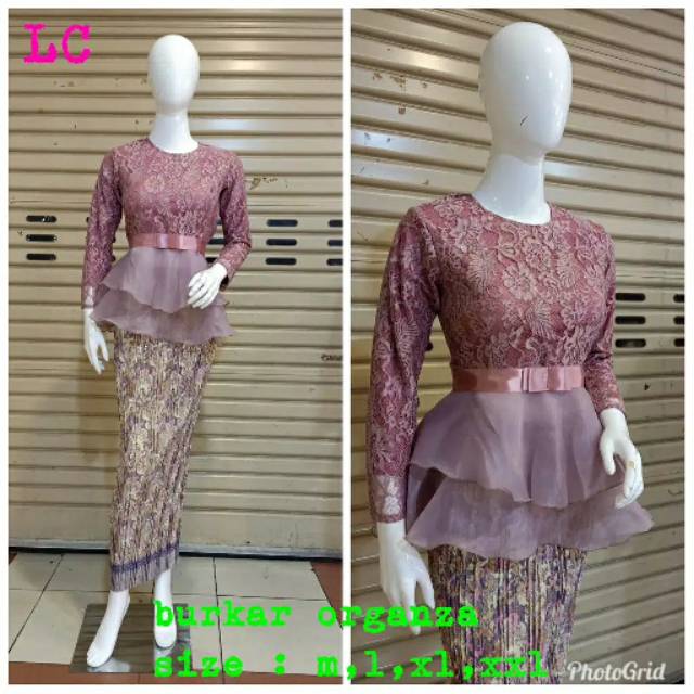 KEBAYA MODERN KEBAYA KONDANGAN WANITA - BAJU KEBAYA MODERN / KEBAYA BROKAT / KEBAYA WISUDA MODERN - 