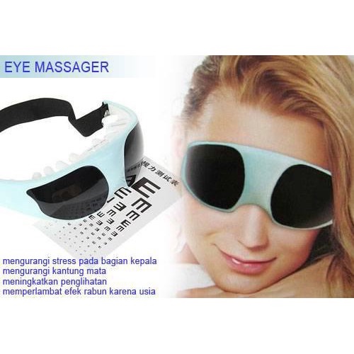 

Refleksi Alat Pijat Mata Eye Massager Blueidea