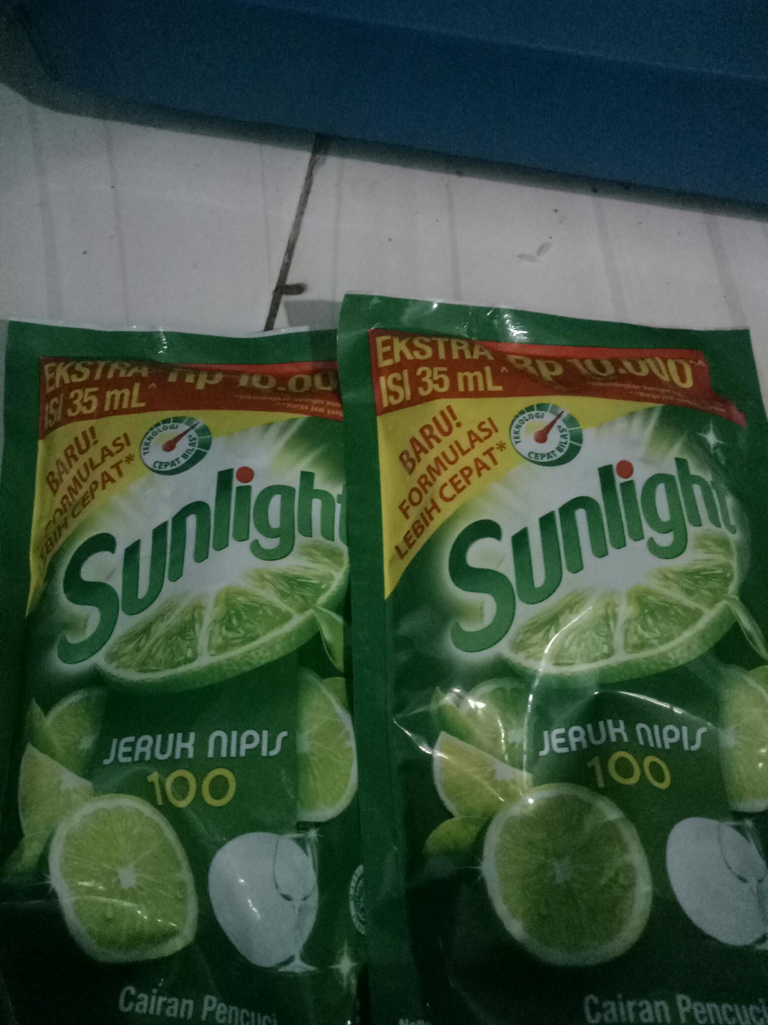 Sunlight Sabun Cuci Piring Jeruk Nipis