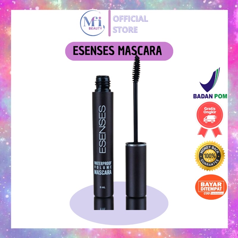 ESENSES Mascara - Esenses Waterproof Volume Mascara 8ml BPOM MG