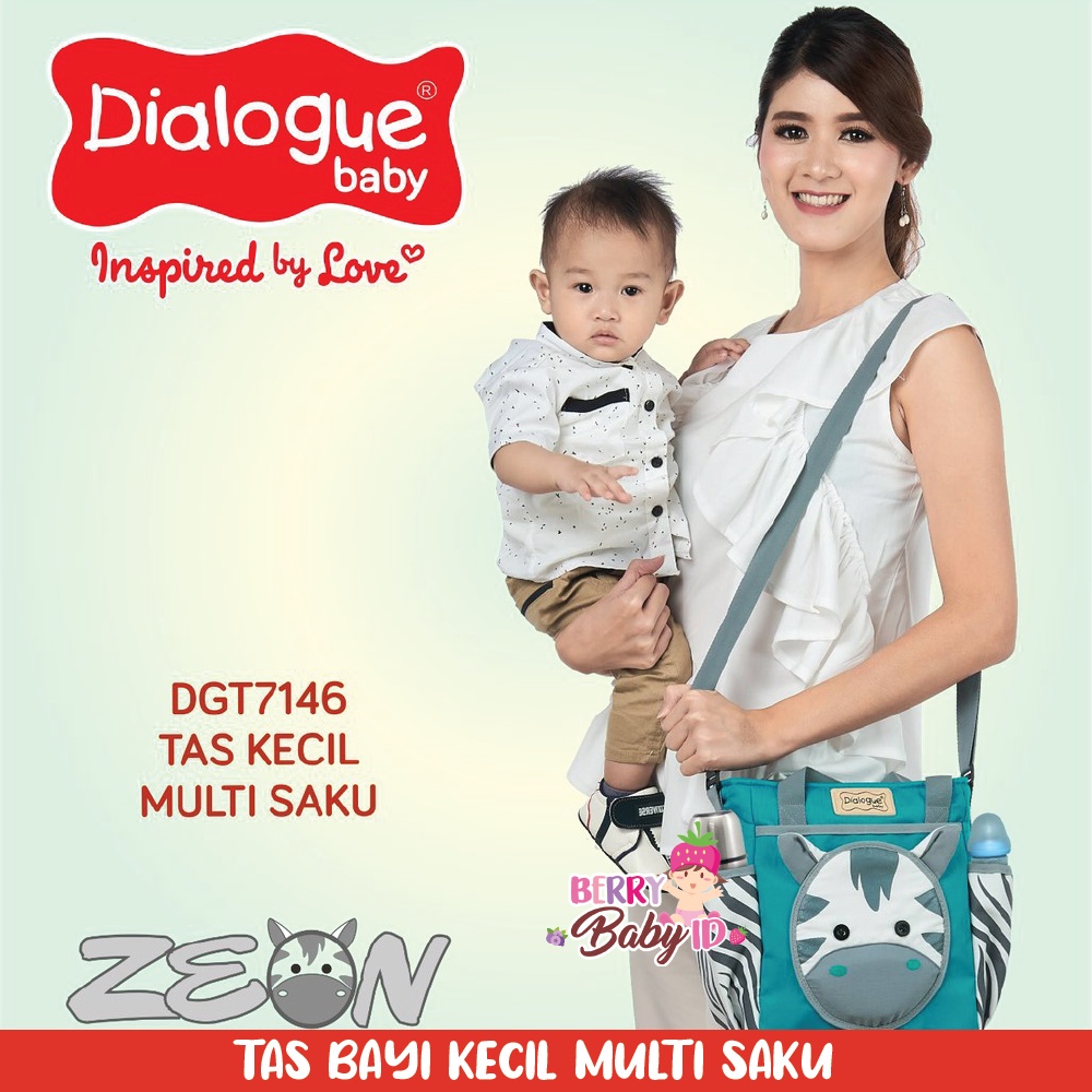 Dialogue Baby Tas Diaper Bayi Kecil Mommy Travel Bag Multifungsi Berry Mart