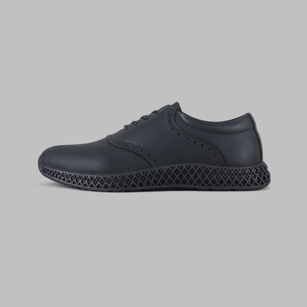 ARTAP Footwear - Sepatu Sneakers Pria Kulit Asli - Kluet CH Full Black