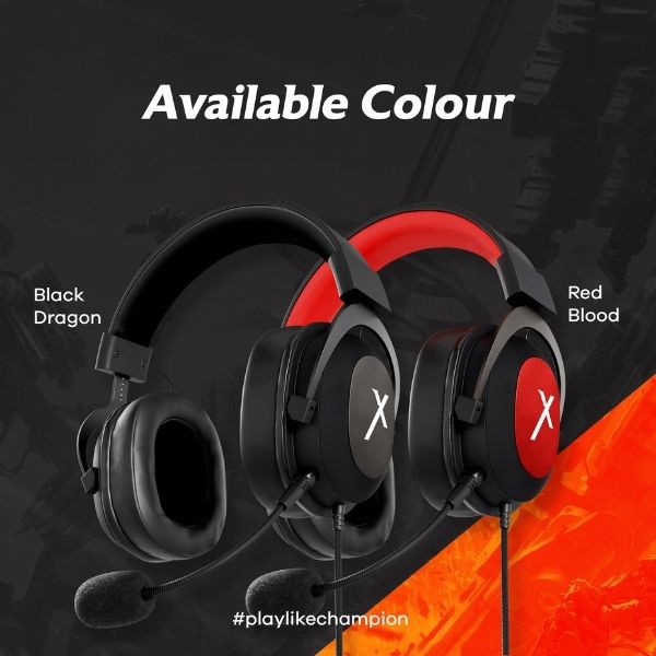 Headset Gaming I Headphone Gaming Pro JETEX P1 - Garansi 1th