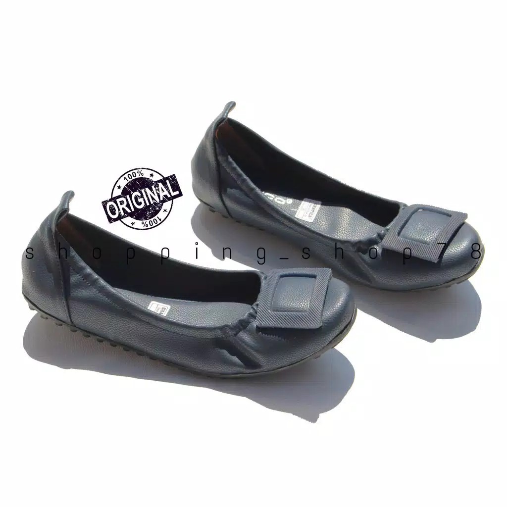 Gratica Sepatu Wanita Flat Shoes Balet Jessicca AP 079-BIRU