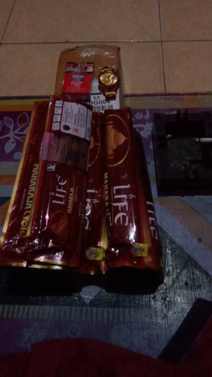 Hio Dupa Stik Aromaterapi Darshan Life Maharaja Gold Incense Sticks Pendek