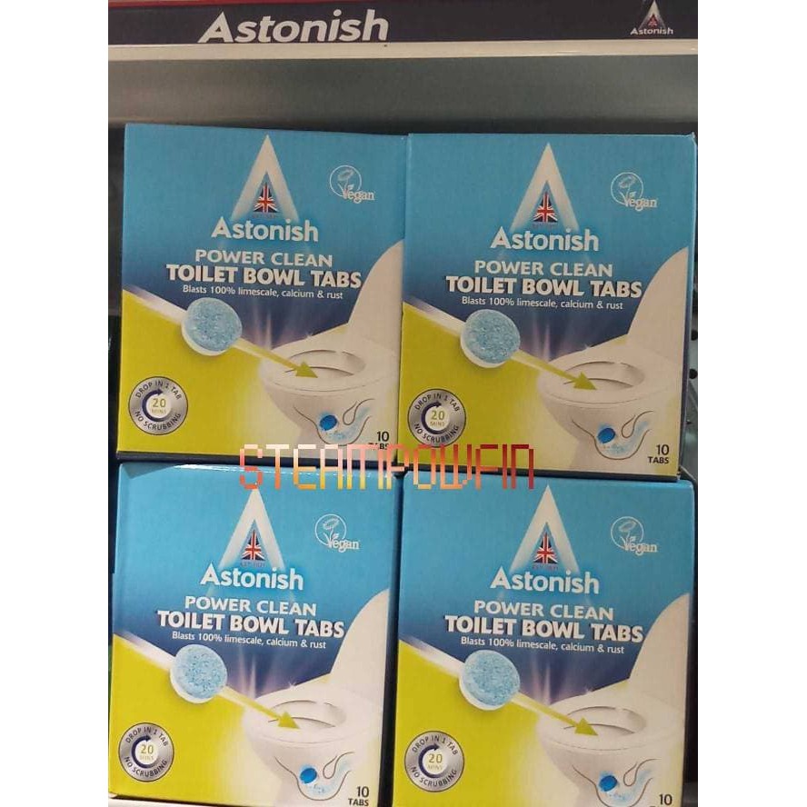 Jual Astonish Toilet Bowl Cleaner Tablets 10pc Power Clean Pembersih