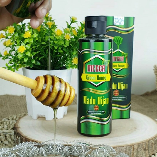 Madu Hijau Herbal Lambung Asli 210 Gram Mengatasi Maag dan Infeksi Lambung Madu Hijau Mecca Green Ho