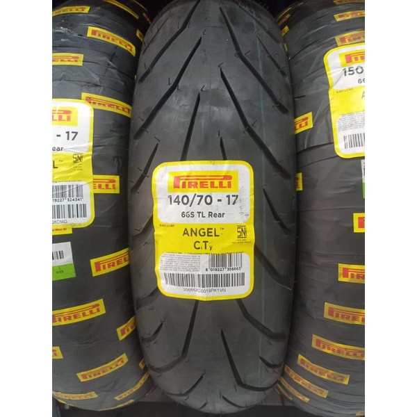 New Pirelli angel city 140/70-17 medium compound