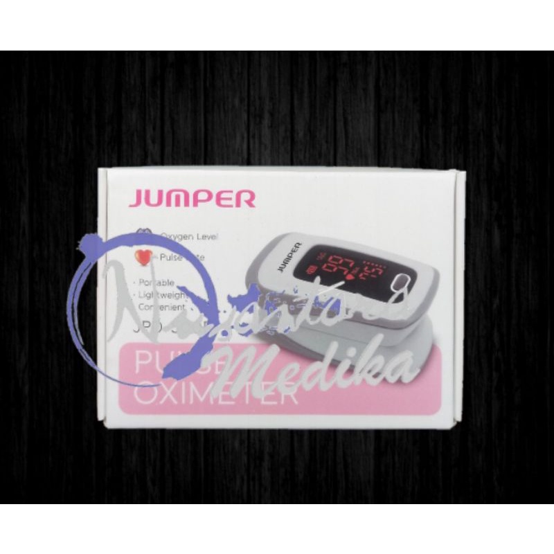 Pulse Oximeter Jumper JPD-500 / Alat Ukur Kadar Oksigen Dalam Darah Original Jumper