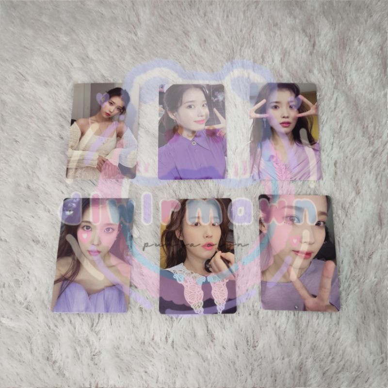 PHOTOCARD IU ALBUM LILAC