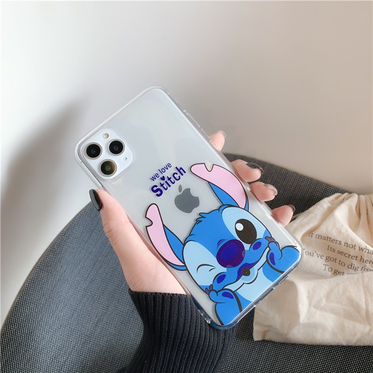 READY STOK STITCH anticrack printing CASE VIVO V11 PRO REALME 5 IPHONE XS MAX