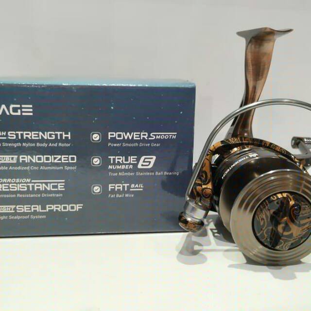 Reel tridentech savage 5000 metal body