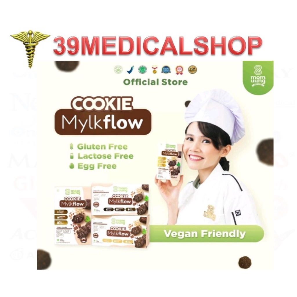 MOM UUNG COOKIE MYLKFLOW | FREE GLUTEN/ ASI BOOSTER / VEGAN FRIENDLY