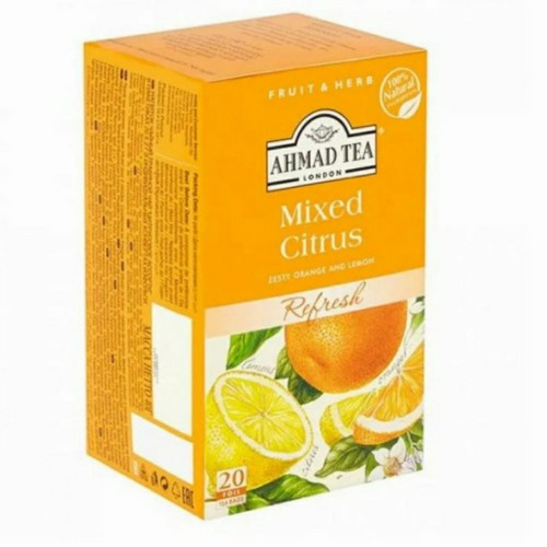 

Ahmad Tea Mixed Citrus Herbal Infusions 20 Bags Minuman Teh