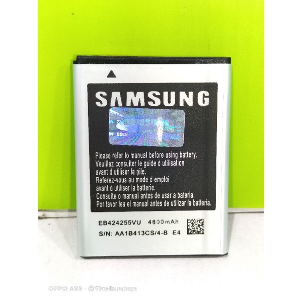 Baterai | Battery | Batre Samsung Corby 2 | S3850 original