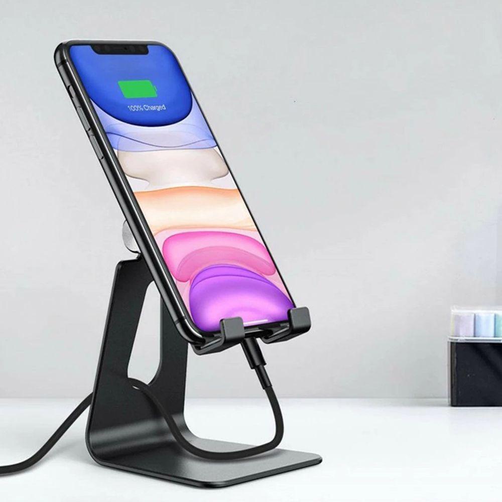 Quinton Dudukan Ponsel Paduan Aluminium Kreativitas Aksesoris Ponsel Tablet Berdiri Desktop Phone Holder Foldable Laptop Stand